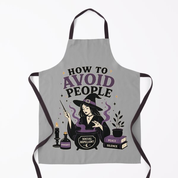 Item preview, Funny Introvert Halloween Witch Social Repellent Boundaries designed and sold by ALCOSHIRTS OFFICIAL.