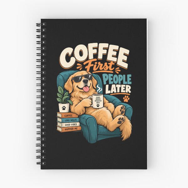 Item preview, Coffee first people Later dog lover funny designed and sold by BDLuck2021.