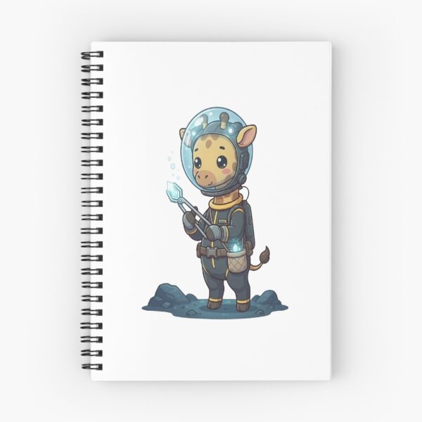 Item preview, Cute Giraffe Astronaut Moon Exploration designed and sold by Ella_Sketch.