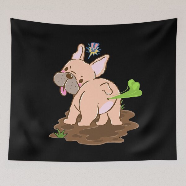 Item preview, Excuse Me Funny Farting Frenchie designed and sold by W&RParadise.