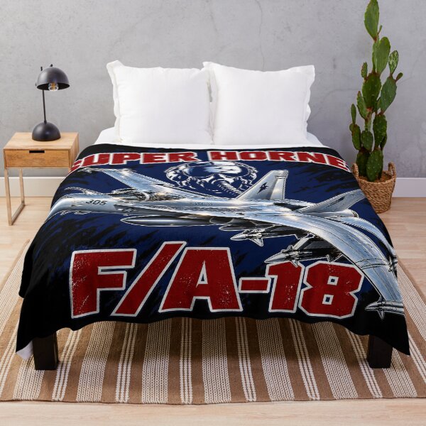 Item preview, F/A-18 Super Hornet Fighter Jet Aviation Military Design designed and sold by Aerolovers.