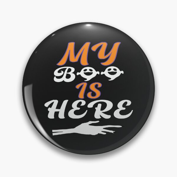 Item preview, My Boo Is Here Halloween Ghost Cute Spooky designed and sold by Mdjahirulsk.
