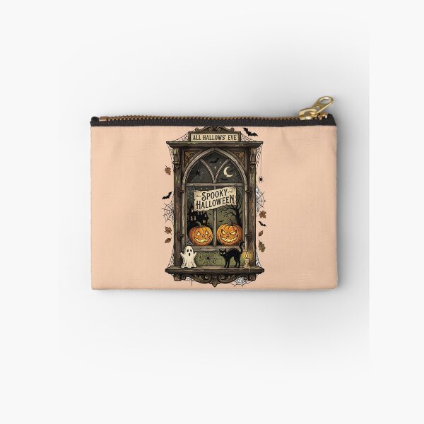 Item preview, Spooky window - Halloween night - All Hallows' Eve - Spooky Halloween designed and sold by ParadoxParadox.
