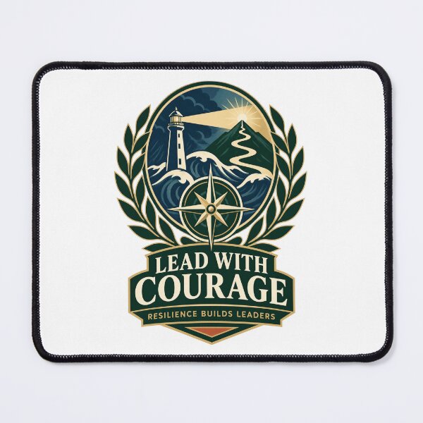 Item preview, Lead With Courage Resilience Builds Leaders designed and sold by Tshirtit.