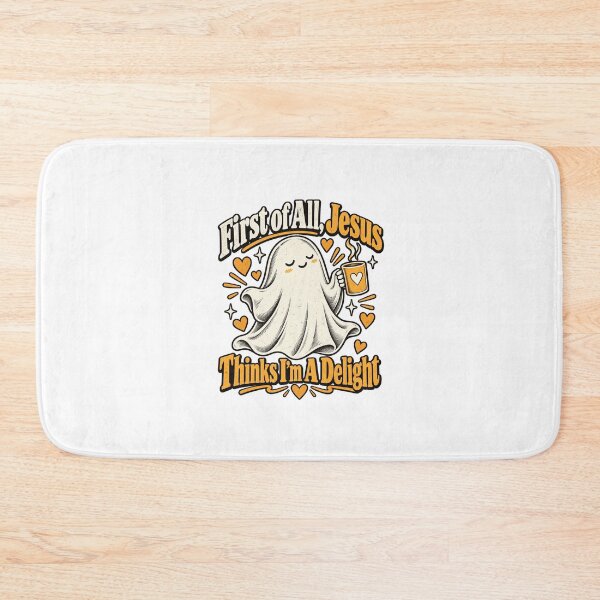 Item preview, First Of All Jesus Thinks Im A Delight Cute Ghost Retro Design designed and sold by SEINENGAPPI18.