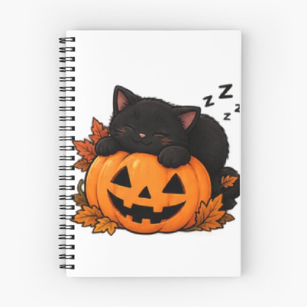 Item preview, Cute Kawaii Spooky Season Characters Halloween Ghosts Cats and Pumpkin Art designed and sold by ucpstudio.