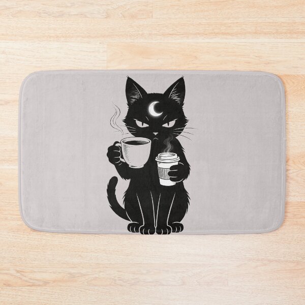 Item preview, Grumpy Witchy Black Cat Phone Case  designed and sold by GodsMonsterss.