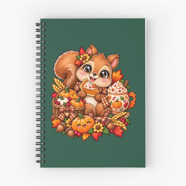 Item preview, Kawaii Thanksgiving Squirrel – Cute Pumpkin Spice, Pumpkin Pie, Fall Harvest & Cozy Autumn Design designed and sold by ALH Apparel.
