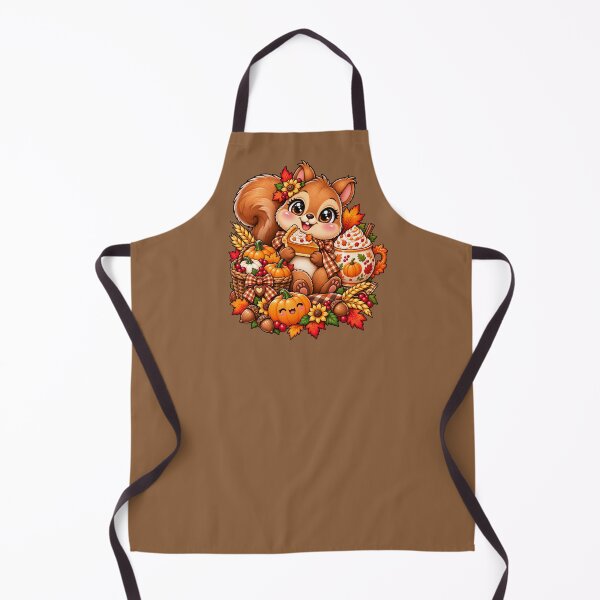 Item preview, Kawaii Thanksgiving Squirrel – Cute Pumpkin Spice, Pumpkin Pie, Fall Harvest & Cozy Autumn Design designed and sold by ALH Apparel.