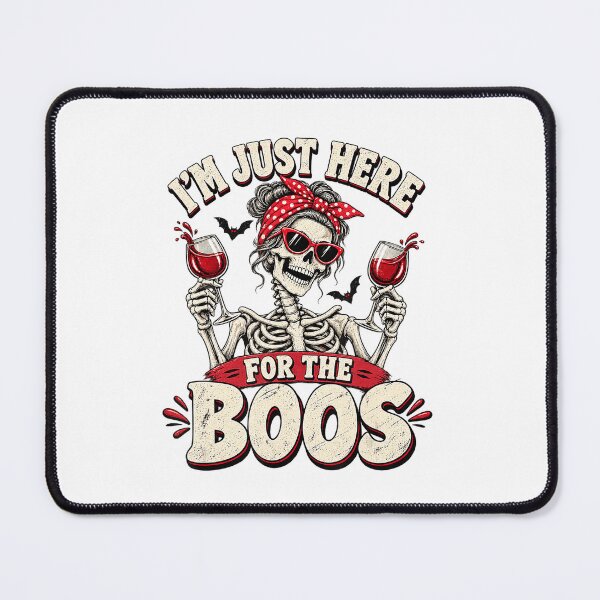 Item preview, I’m Just Here for the Boos Skeleton designed and sold by NoeValdric.
