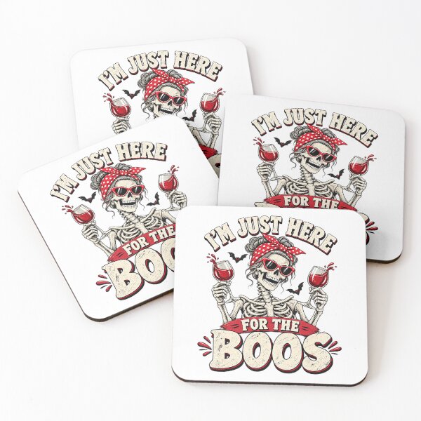 Item preview, I’m Just Here for the Boos Skeleton designed and sold by NoeValdric.