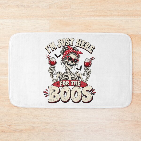 Item preview, I’m Just Here for the Boos Skeleton designed and sold by NoeValdric.