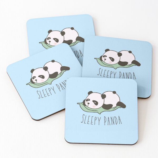 Item preview, Cute Kawaii Sleepy Panda Kids Gift designed and sold by creativerooney.
