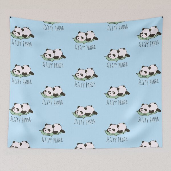Item preview, Cute Kawaii Sleepy Panda Kids Gift designed and sold by creativerooney.