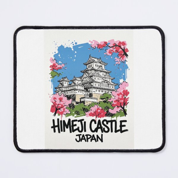 Item preview, Himeji Castle Japan Traditional Art Print designed and sold by Merch by Das Design Studio.