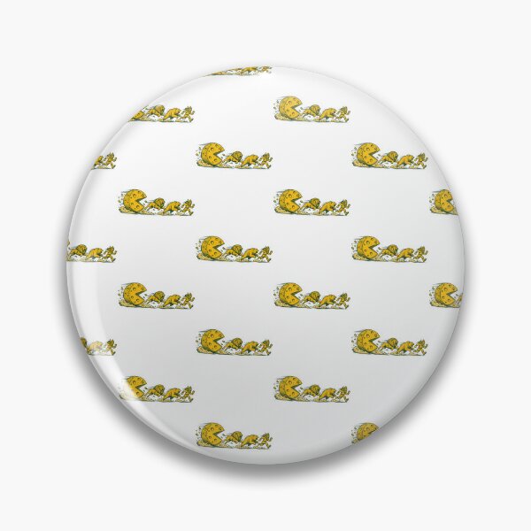 Item preview, Funny Cheese Wheel Chasing Bear Lion Viking Retro Meme Design designed and sold by SEINENGAPPI18.