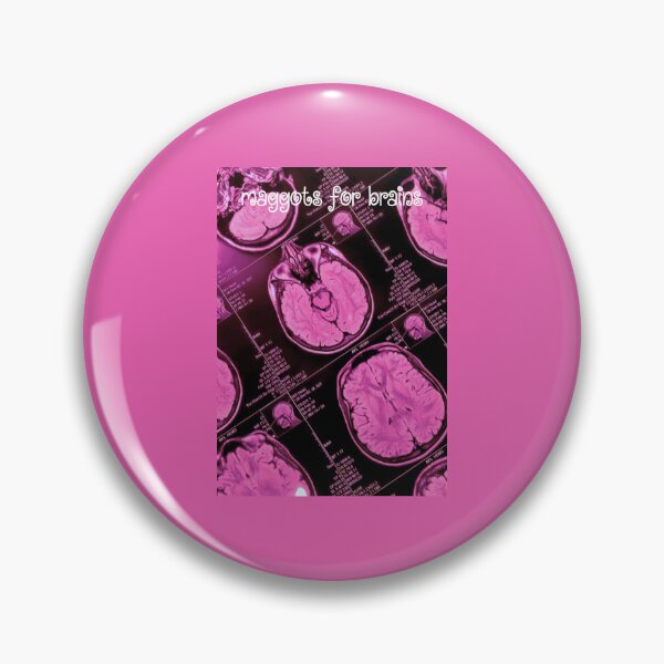 Item preview, maggots for brains designed and sold by sadieillust.