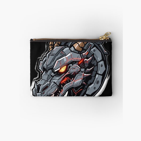 Item preview, Cyberpunk Mecha Dragon Neon Sci-Fi Art Sticker designed and sold by CyberPaws Art.