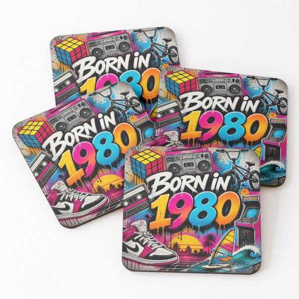 Item preview, Born in 1980 designed and sold by Meg_S_meG.
