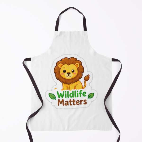 Item preview, Cute Wildlife Matters Lion Nature Conservation designed and sold by LearnFunStore.