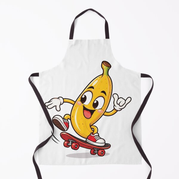 Item preview, Funny Banana Riding a Red Skateboard designed and sold by PRINTIONAL.