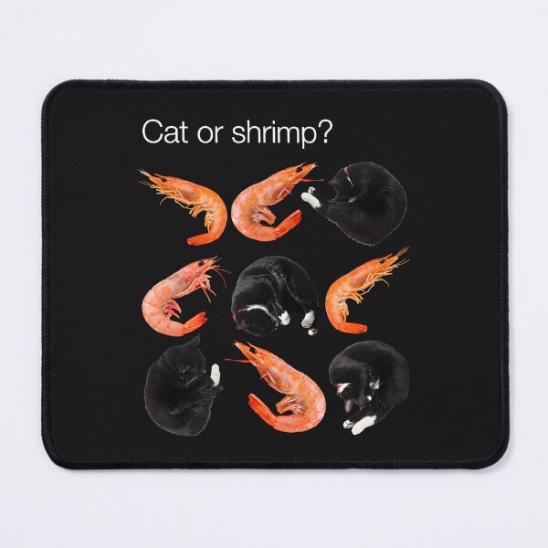 Item preview, Cat Or Shrimp Black Cat And Shrimp Funny designed and sold by NancyxEasSHOP.