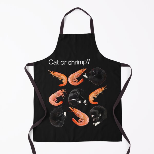 Item preview,  Cat Or Shrimp Black Cat And Shrimp Funny designed and sold by NancyxEasSHOP.