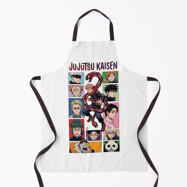 Item preview, Jujutsu Kaisen Characters Grid Anime Artwork designed and sold by FreakToons.
