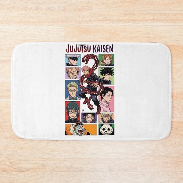 Item preview, Jujutsu Kaisen Characters Grid Anime Artwork designed and sold by FreakToons.