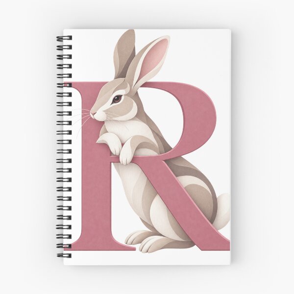 Item preview, Rabbit Letter R Art designed and sold by tmoca.