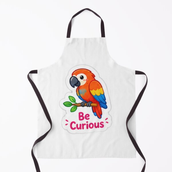 Item preview, Cute Be Curious Parrot Learning Adventure designed and sold by LearnFunStore.