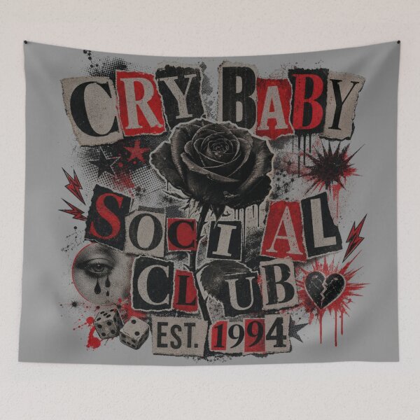 Item preview, Black Rose Ransom Note Soft Grunge Collage  designed and sold by Yellowriversss.