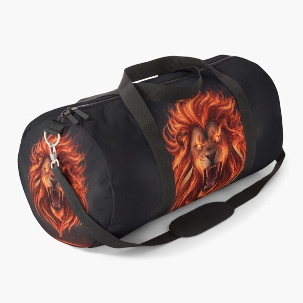 Item preview, Fiery Roaring Lion Element Fantasy Art designed and sold by Marcu Ioachim.