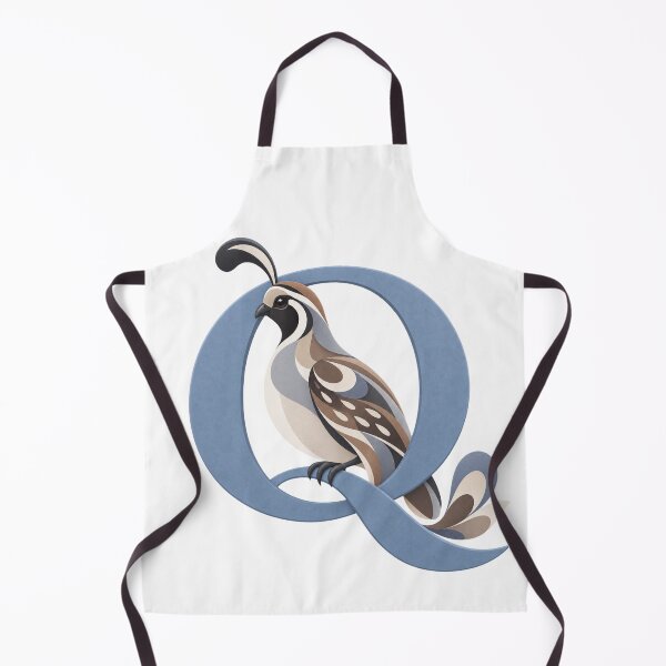 Item preview, Quail Letter Q Art designed and sold by tmoca.