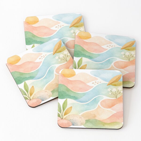 Item preview, Pastel landscape designed and sold by AnonimusDesigns.