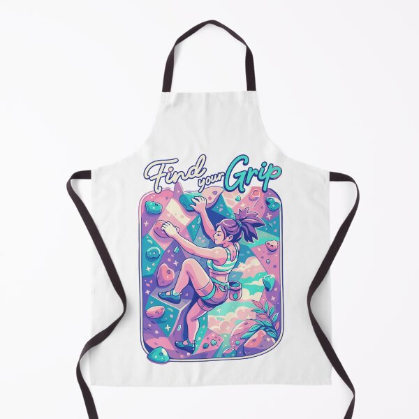 Item preview, Find your grip – Bouldering quote for women designed and sold by Pineapple-Tree.