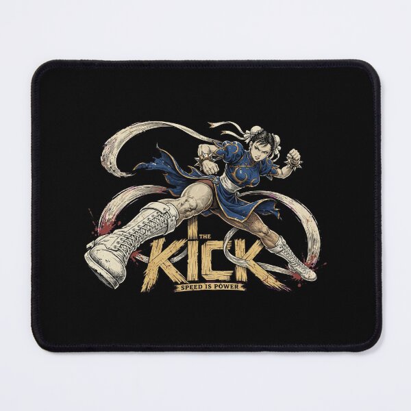 Item preview, Chun-Li Street Fighter Design, Chun-Li The Kick Artwork, Street Fighter Chun-Li Graphic, Chun-Li Fighter Art, Fighting Game Design, Arcade Gaming Gift, Martial Arts Gamer Gift, Capcom Fan Art designed and sold by Typologystudios.