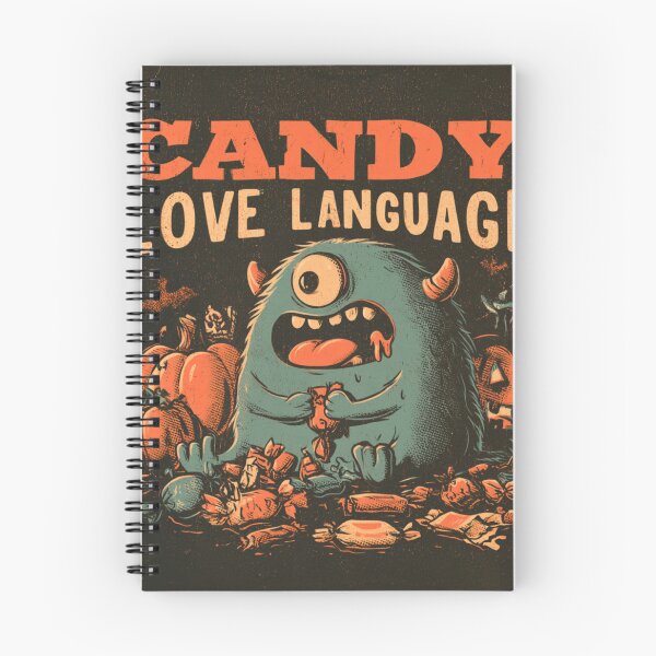 Item preview, Candy Is My Love Language Monster Halloween designed and sold by NicolasGlowArt.