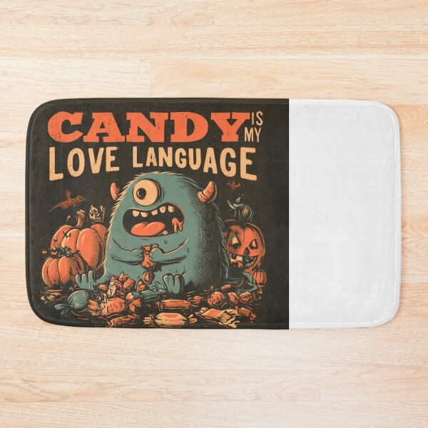 Item preview, Candy Is My Love Language Monster Halloween designed and sold by NicolasGlowArt.