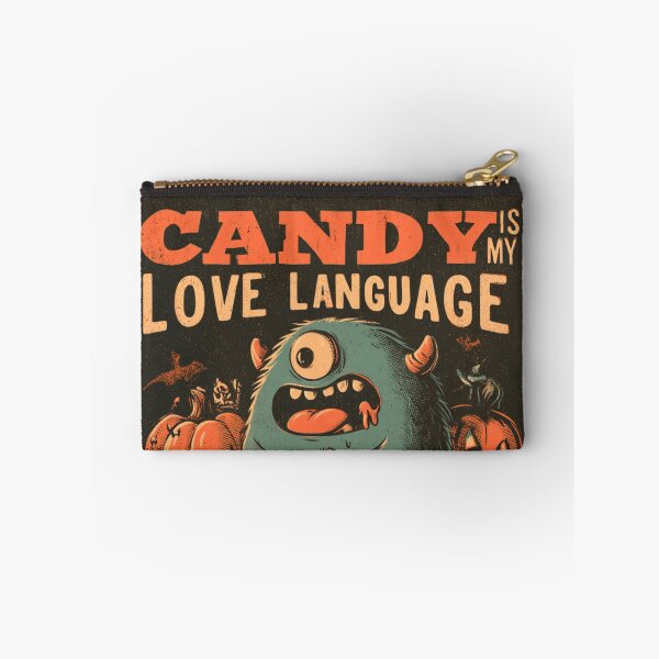 Item preview, Candy Is My Love Language Monster Halloween designed and sold by NicolasGlowArt.