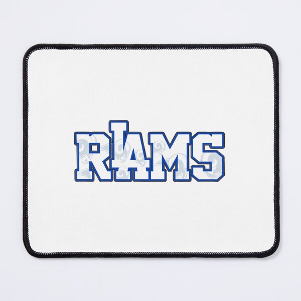 Item preview, Los Angeles Rams LA Interlocking Logo Typography Graphic designed and sold by dartoffofo⭐⭐⭐⭐⭐.