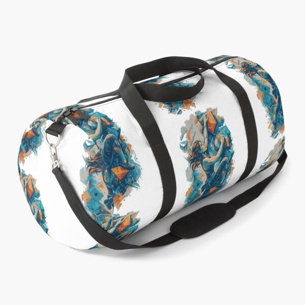 Item preview, Bouldering Woman Design – Female climber on a bouldering wall designed and sold by Pineapple-Tree.