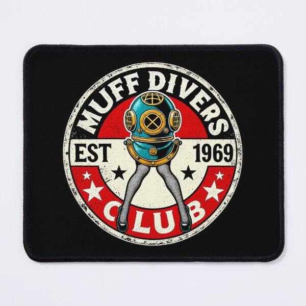 Item preview, Muff Divers Club Design Est. 1969 – Retro Vintage designed and sold by EzequielBC.