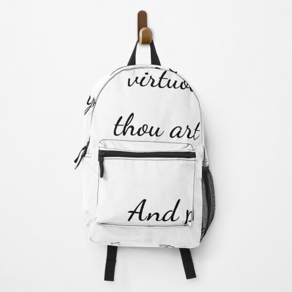 Item preview, “And prove thee virtuous, though thou art forsworn:” - handwriting black designed and sold by ariksworld.