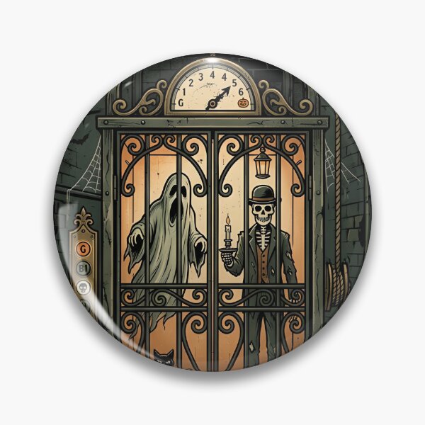 Item preview,  Spooky elevator - Haunted floors designed and sold by ParadoxParadox.