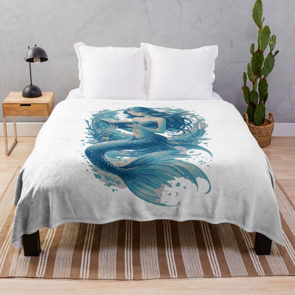 Item preview, Mermaid Reading | Book Lover Design designed and sold by Pineapple-Tree.