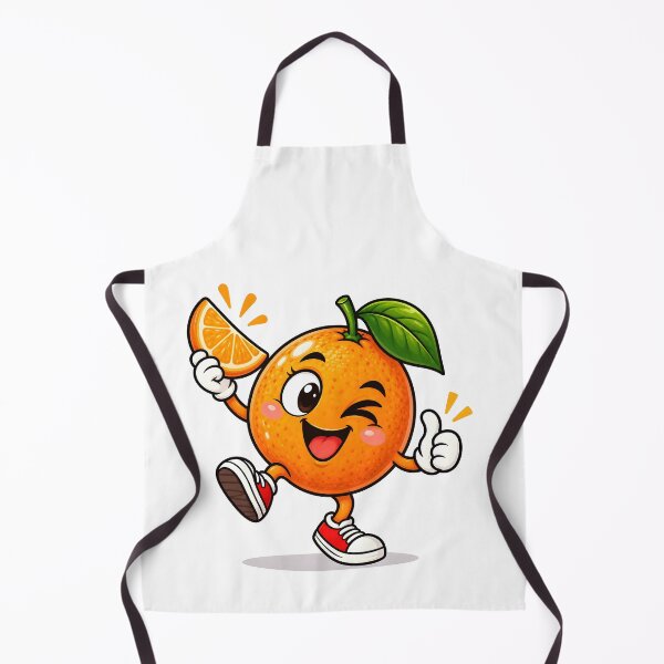 Item preview, Winking Orange Holding a Citrus Slice designed and sold by PRINTIONAL.