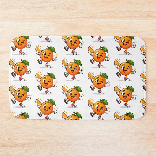 Item preview, Winking Orange Holding a Citrus Slice designed and sold by PRINTIONAL.