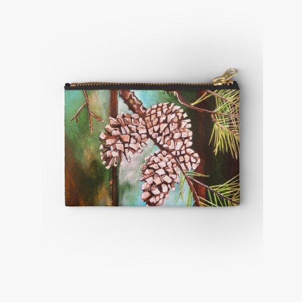 Item preview, Pine Cones on a Winter's Day designed and sold by Alfred Fox Art.