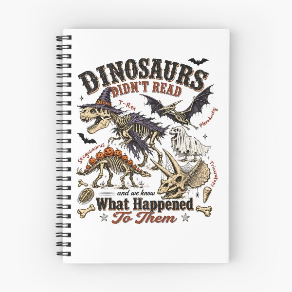 Item preview,  Dinosaurs Don’t Read What Happened To Them Funny Dinosaur Skeleton Book Lover designed and sold by NancyxEasSHOP.